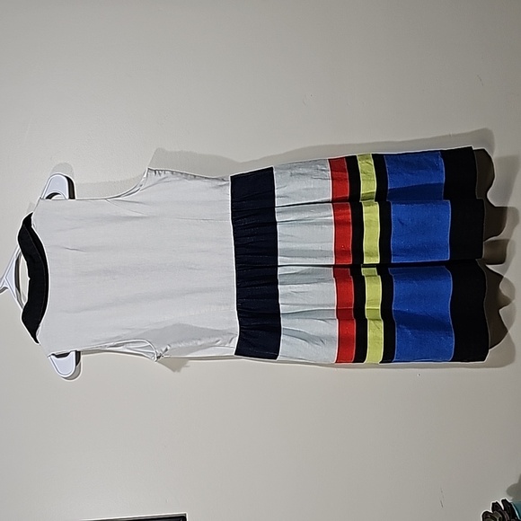 Sleeveless dress Collared, multi colored - Picture 3 of 5